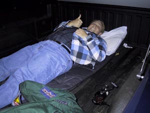 BRIAN BED THUMBS UP