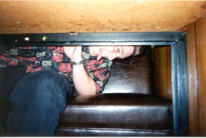 BRIAN UNDER TABLE TONGUE