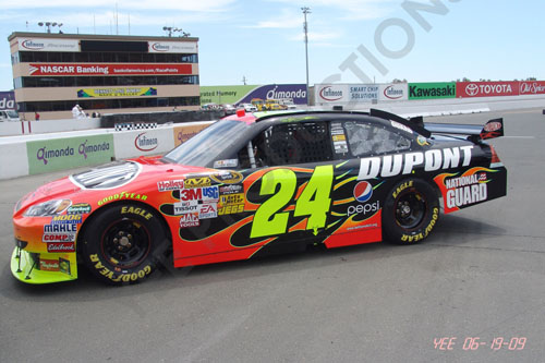 NASCAR SAVEMART 350 06-19-09 118