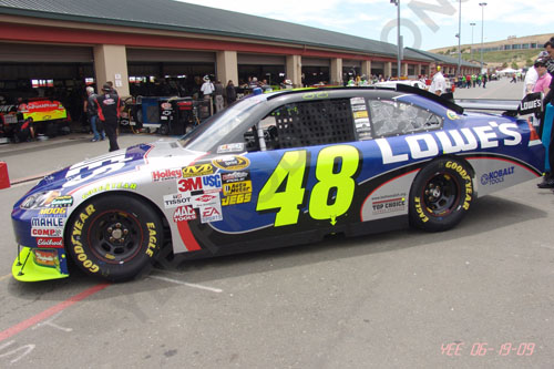 NASCAR SAVEMART 350 06-19-09 120