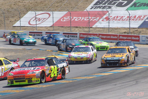 NASCAR SAVEMART 350 06-21-09 242