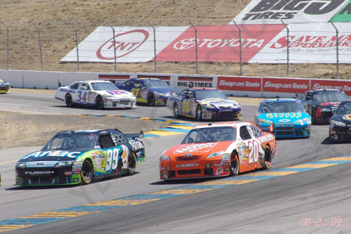 NASCAR SAVEMART 350 06-21-09 243
