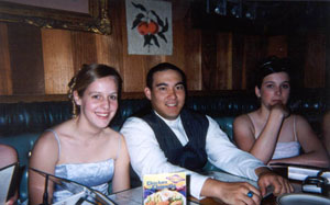 RACHELLE & ROB DINNER 1