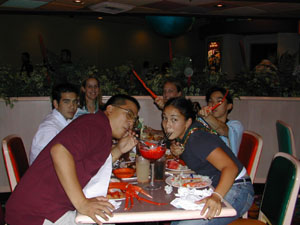 BILLY JAMIE RACHELLE AJA DONNY MICHELLE EAT